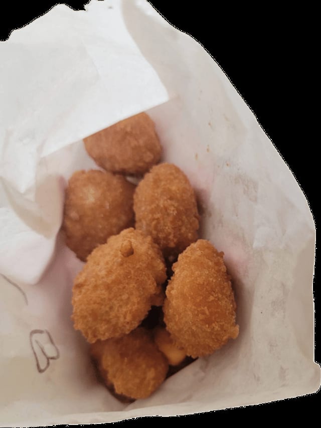 Cheddar Cheese Curds.