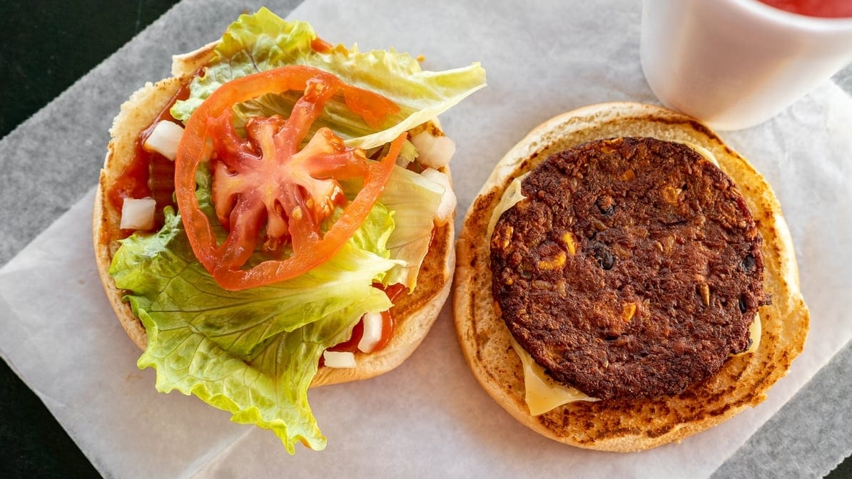 Black Bean Burger.