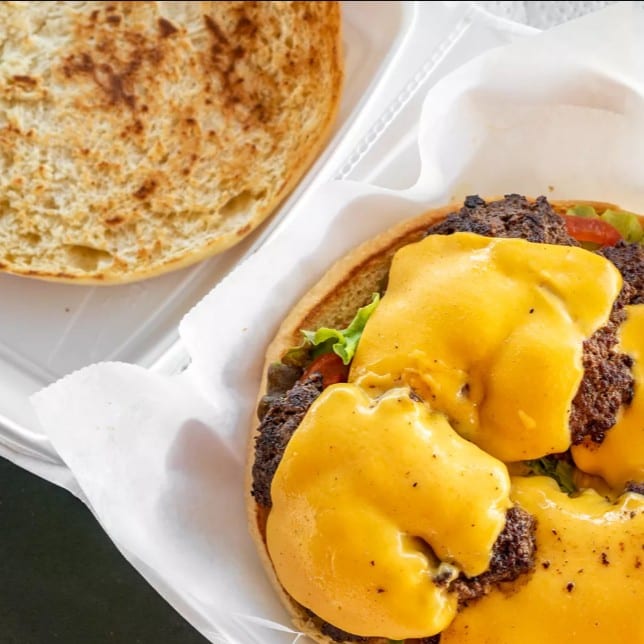 2 Lb "Double BeltBuster" Burger.