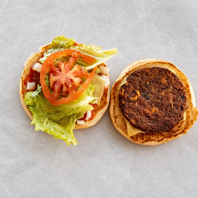 Black Bean Burger.