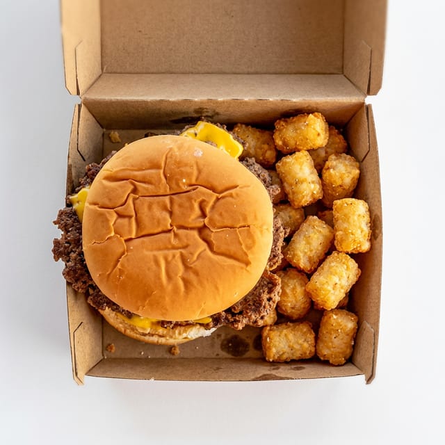 1/3 Lb "Double" Burger.